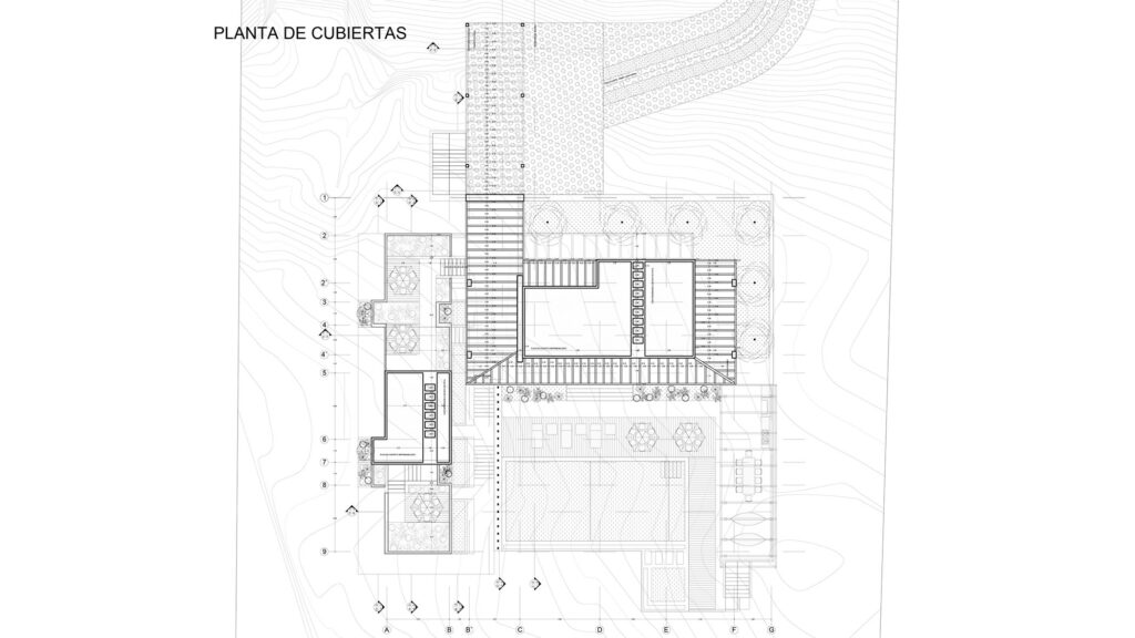 Casa R44 (planta cubiertas)