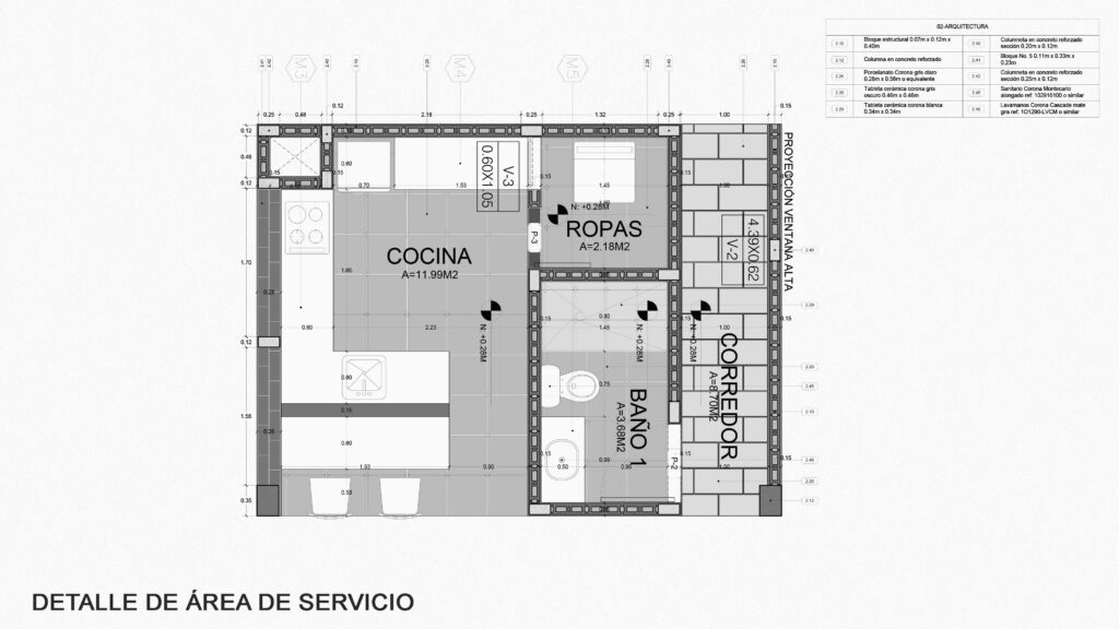 Casa Aurbana (Detalle Servicios)