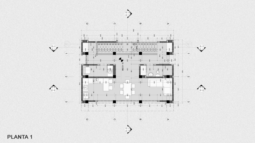 Casa Aurbana (Planta 1)