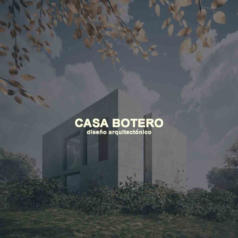 Proyecto arquitectónico en Belalcázar